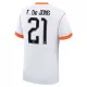 Nederland Frenkie de Jong 21 Shirt Heren Uit WK 2026