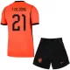 Nederland Frenkie de Jong 21 Tenue Kind Thuis WK 2026