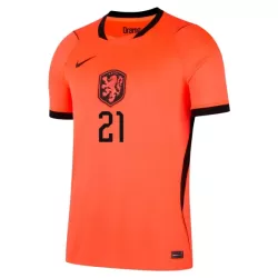 Nederland Frenkie de Jong 21 Tenue Kind Thuis WK 2026