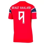Noorwegen Haaland 9 Shirt Heren Thuis WK 2026
