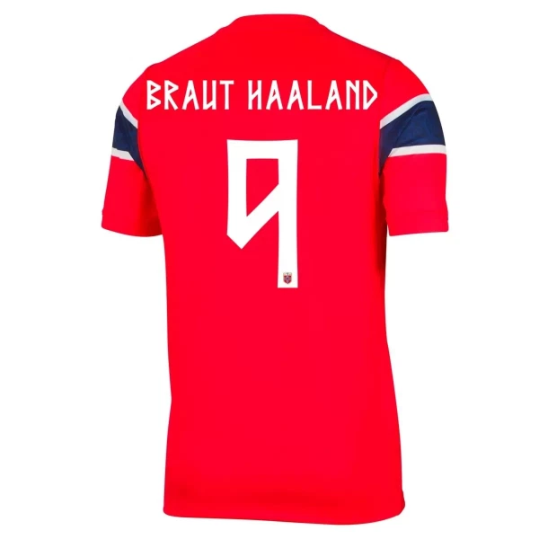 Noorwegen Haaland 9 Shirt Heren Thuis WK 2026