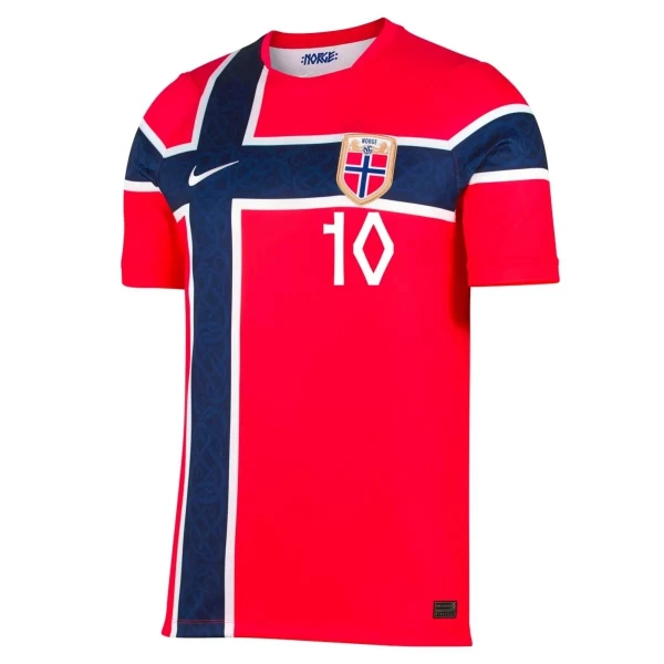 Noorwegen Ødegaard 10 Shirt Heren Thuis WK 2026