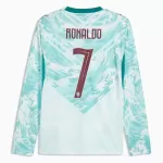 Portugal Ronaldo 7 Shirt Heren Uit WK 2026 Lange Mouw