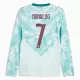 Portugal Ronaldo 7 Shirt Heren Uit WK 2026 Lange Mouw