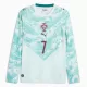 Portugal Ronaldo 7 Shirt Heren Uit WK 2026 Lange Mouw
