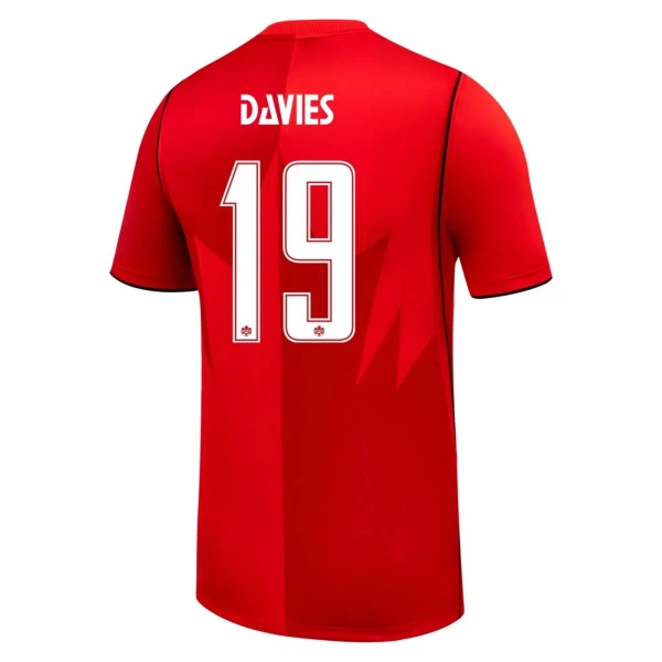 Canada Davies 19 Shirt Heren Thuis WK 2026