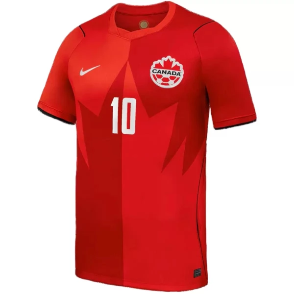 Canada J. David 10 Shirt Heren Thuis WK 2026