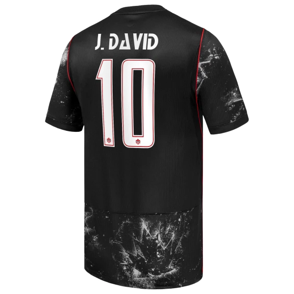Canada J. David 10 Shirt Heren Uit WK 2026