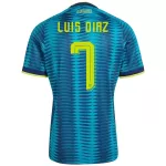 Colombia Luis Díaz 7 Shirt Heren Uit WK 2026