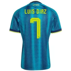 Colombia Luis Díaz 7 Shirt Heren Uit WK 2026