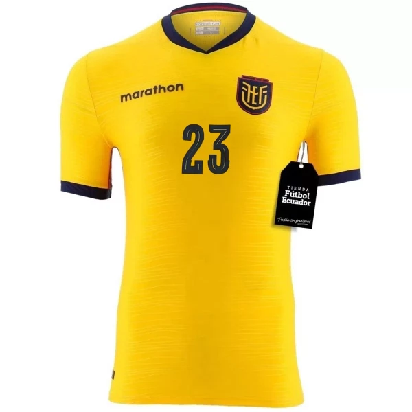 Ecuador Caicedo 23 Shirt Heren Thuis WK 2026