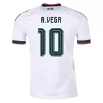 Mexico A. Vega 10 Shirt Heren Uit WK 2026