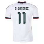 Mexico S.Gimenez 11 Shirt Heren Uit WK 2026