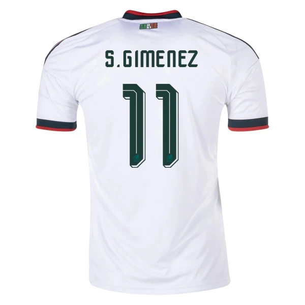 Mexico S.Gimenez 11 Shirt Heren Uit WK 2026