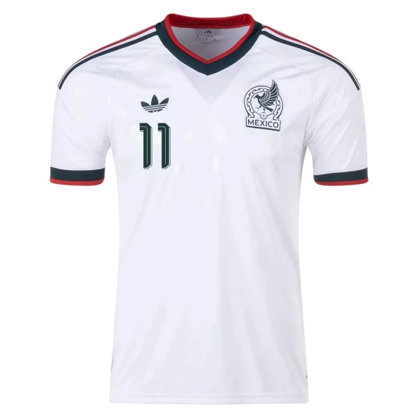 Mexico S.Gimenez 11 Shirt Heren Uit WK 2026