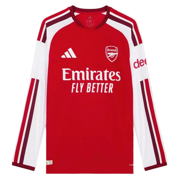 Arsenal Shirt Heren Thuis 2026/27 Lange Mouw Arsenal Shirt Heren Thuis 2026/27 Lange Mouw
