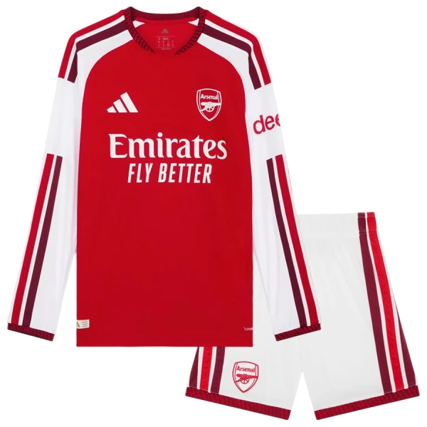 Arsenal Tenue Kind Thuis 2026/27 Lange Mouw Arsenal Tenue Kind Thuis 2026/27 Lange Mouw