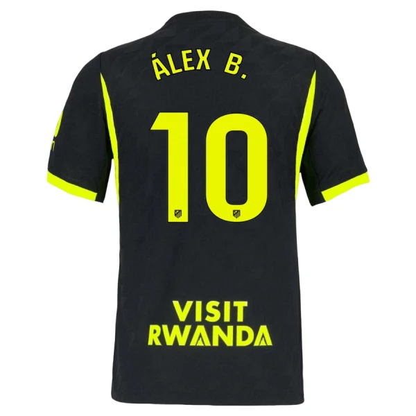 Atlético Madrid Alex B. 10 Shirt Heren Uit 2026/27 Atlético Madrid Alex B. 10 Shirt Heren Uit 2026/27