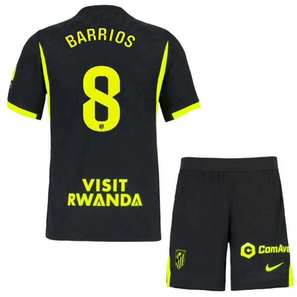 Atlético Madrid Barrios 8 Tenue Kind Uit 2026/27 Atlético Madrid Barrios 8 Tenue Kind Uit 2026/27