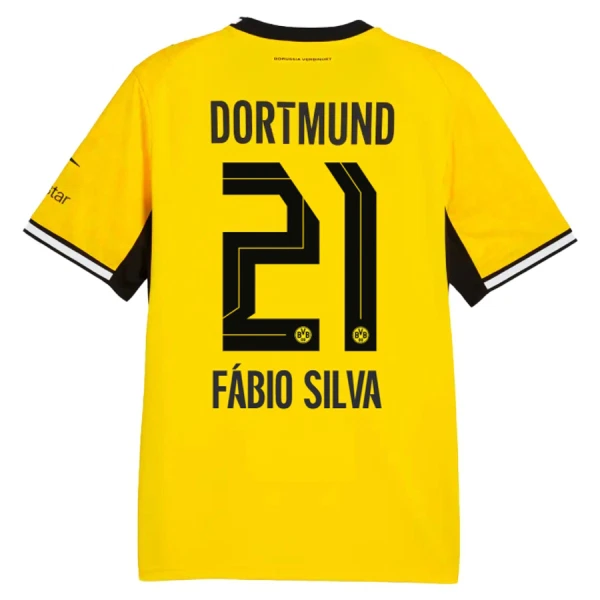 Borussia Dortmund Fabio Silva 21 Shirt Heren Thuis 2026/27 Borussia Dortmund Fabio Silva 21 Shirt Heren Thuis 2026/27