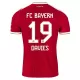 FC Bayern München Davies 19 Shirt Heren Thuis 2026/27 FC Bayern München Davies 19 Shirt Heren Thuis 2026/27