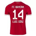 FC Bayern München Luis Díaz 14 Shirt Heren Thuis 2026/27