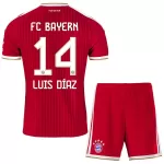 FC Bayern München Luis Díaz 14 Tenue Kind Thuis 2026/27