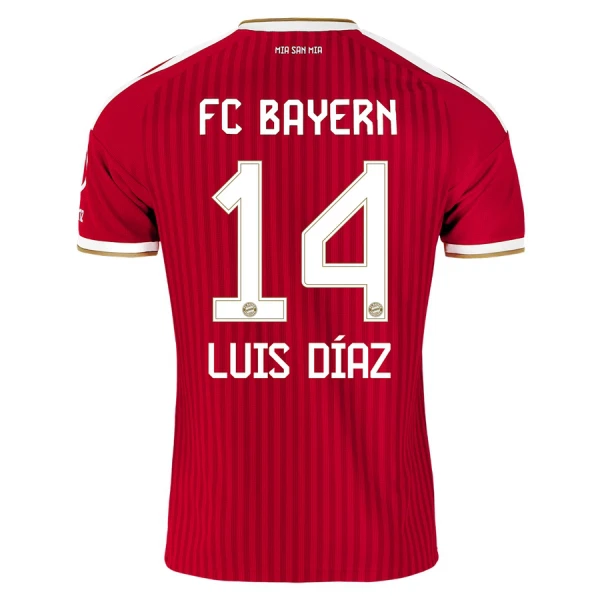 FC Bayern München Luis Díaz 14 Tenue Kind Thuis 2026/27