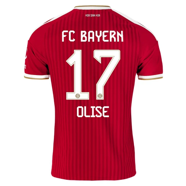 FC Bayern München Olise 17 Shirt Heren Thuis 2026/27 FC Bayern München Olise 17 Shirt Heren Thuis 2026/27