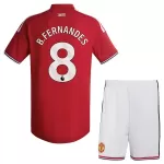 Manchester United Bruno Fernandes 8 Tenue Kind Thuis 2026/27