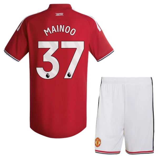 Manchester United Mainoo 37 Tenue Kind Thuis 2026/27 Manchester United Mainoo 37 Tenue Kind Thuis 2026/27