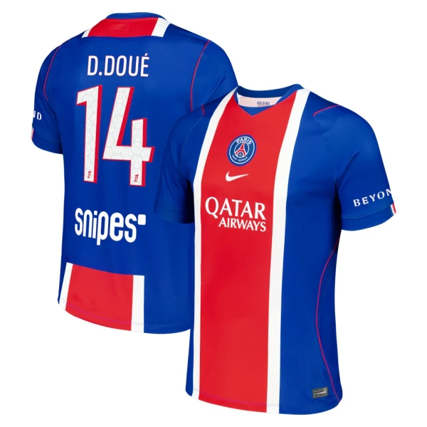 Paris Saint-Germain Desire Doue 14 Shirt Heren Thuis 2026/27 Paris Saint-Germain Desire Doue 14 Shirt Heren Thuis 2026/27