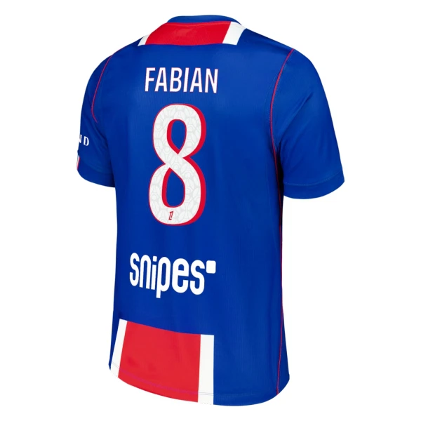 Paris Saint-Germain Fabian 8 Shirt Heren Thuis 2026/27