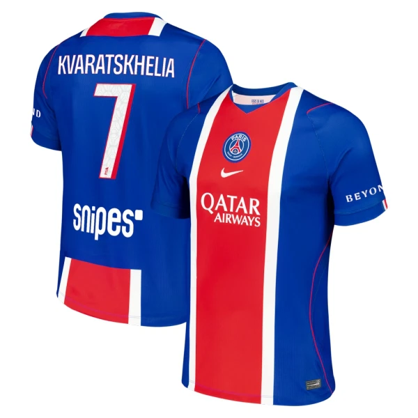 Paris Saint-Germain Kvaratskhelia 7 Shirt Heren Thuis 2026/27