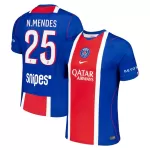 Paris Saint-Germain Nuno Mendes 25 Shirt Heren Thuis 2026/27