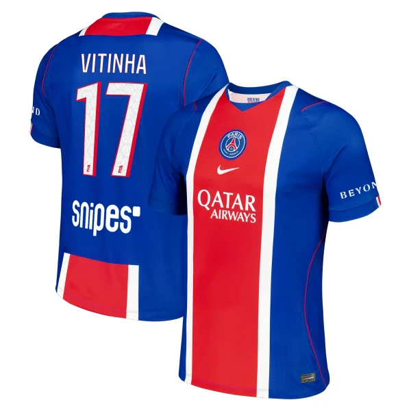 Paris Saint-Germain Vitinha 17 Shirt Heren Thuis 2026/27 Paris Saint-Germain Vitinha 17 Shirt Heren Thuis 2026/27