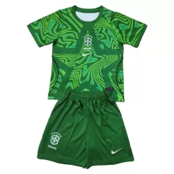Brazilië Keeper Tenue Kind Thuis WK 2026 Groene