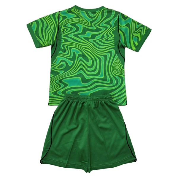 Brazilië Keeper Tenue Kind Thuis WK 2026 Groene