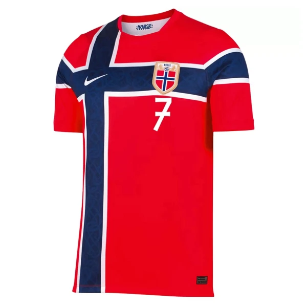 Noorwegen Sorloth 7 Shirt Heren Thuis WK 2026