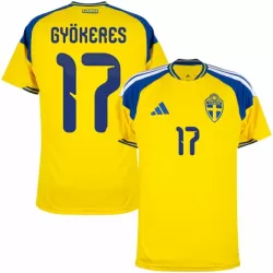 Zweden Gyokeres 17 Shirt Heren Thuis WK 2026