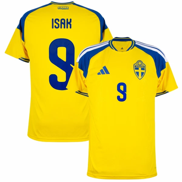 Zweden Isak 9 Shirt Heren Thuis WK 2026