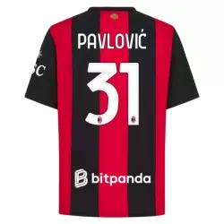 AC Milan Pavlovic 31 Shirt Heren Thuis 2026/27