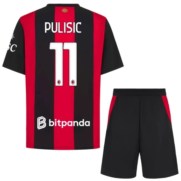 AC Milan Pulisic 11 Tenue Kind Thuis 2026/27