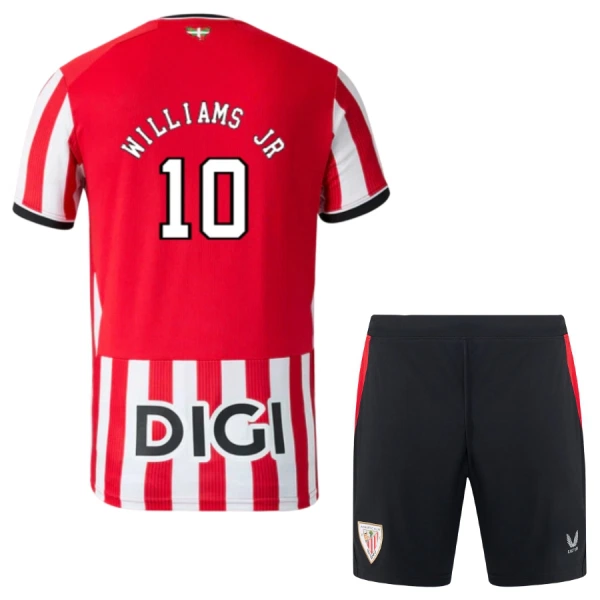 Athletic Bilbao Williams JR 10 Tenue Kind Thuis 2026/27 Athletic Bilbao Williams JR 10 Tenue Kind Thuis 2026/27