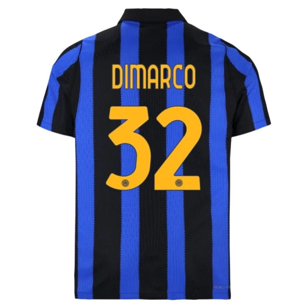 Inter Milan Dimarco 32 Shirt Heren Thuis 2026/27 Inter Milan Dimarco 32 Shirt Heren Thuis 2026/27
