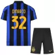 Inter Milan Dimarco 32 Tenue Kind Thuis 2026/27 Inter Milan Dimarco 32 Tenue Kind Thuis 2026/27