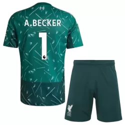 Liverpool A. Becker 1 Keeper Tenue Kind Thuis 2026/27 Groene