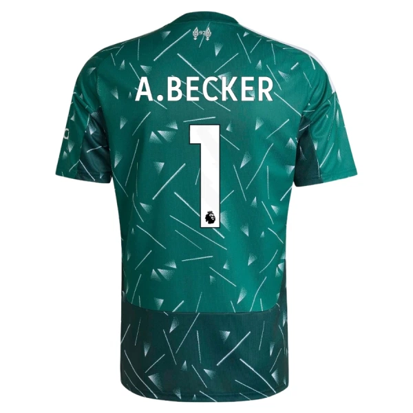 Liverpool A. Becker 1 Keeper Tenue Kind Thuis 2026/27 Groene