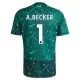 Liverpool A. Becker 1 Keeper Tenue Kind Thuis 2026/27 Groene
