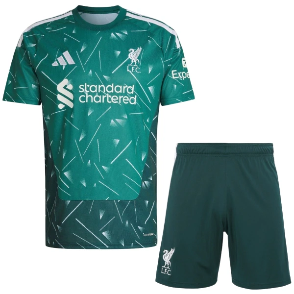 Liverpool Keeper Tenue Kind Thuis 2026/27 Groene Liverpool Keeper Tenue Kind Thuis 2026/27 Groene